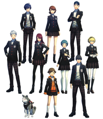P5R秀尽学園コスチューム